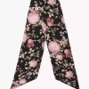 Chloé Peonies ワイド バンドゥ スカーフ(シルク シャルムーズ) Chloé Peonies ワイド バンドゥ スカーフ(シルク シャルムーズ)