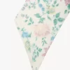 Chloé Peonies ワイド バンドゥ スカーフ(シルク シャルムーズ) Chloé Peonies ワイド バンドゥ スカーフ(シルク シャルムーズ)