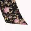 Chloé Peonies ワイド バンドゥ スカーフ(シルク シャルムーズ) Chloé Peonies ワイド バンドゥ スカーフ(シルク シャルムーズ)