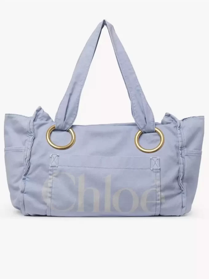 Chloé Plage コットン ラージ トートバッグ
