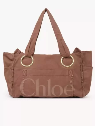 Chloé Plage コットン ラージ トートバッグ