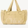 Chloé Plage コットン ラージ トートバッグ