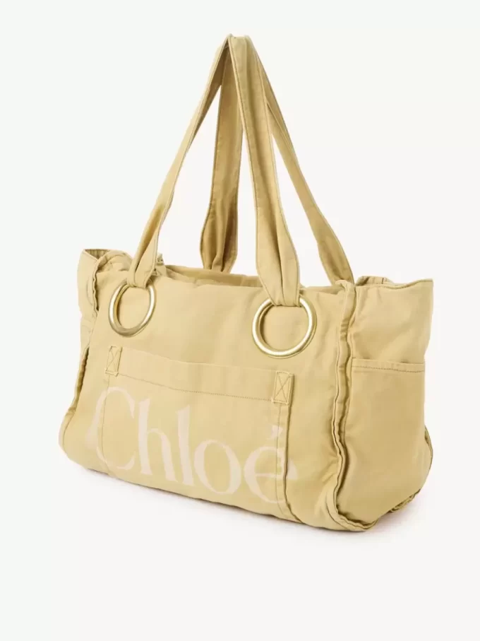 Chloé Plage コットン ラージ トートバッグ