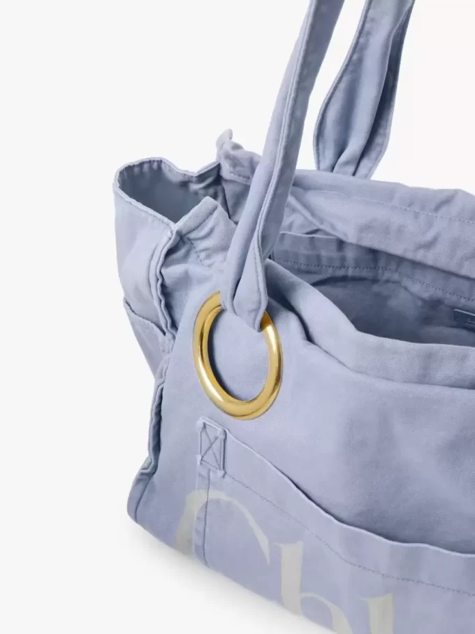 Chloé Plage コットン ラージ トートバッグ