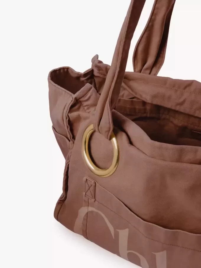 Chloé Plage コットン ラージ トートバッグ