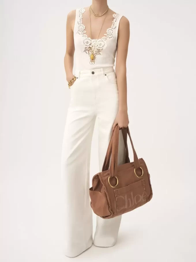 Chloé Plage コットン トートバッグ