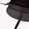 光沢のあるレザーのMarcieサドルバッグ