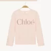 キッズ用長袖ロゴトップ