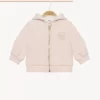 ジップアップパーカー
