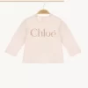 キッズ用長袖ロゴトップ