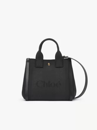 クロエのキャンバス製スモールキャリートートバッグ