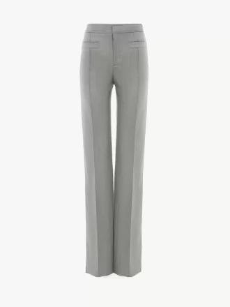 シネウールのテーラードパンツ