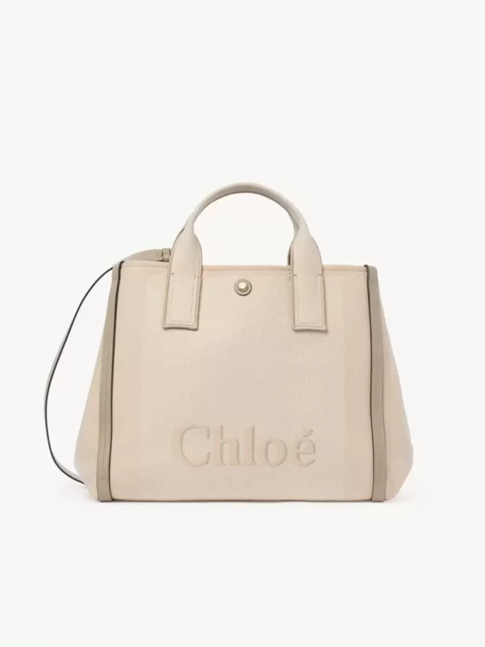 クロエ キャリー トートバッグ（キャンバス）