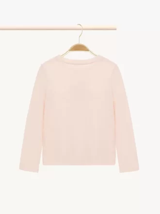 キッズ用長袖ロゴトップ