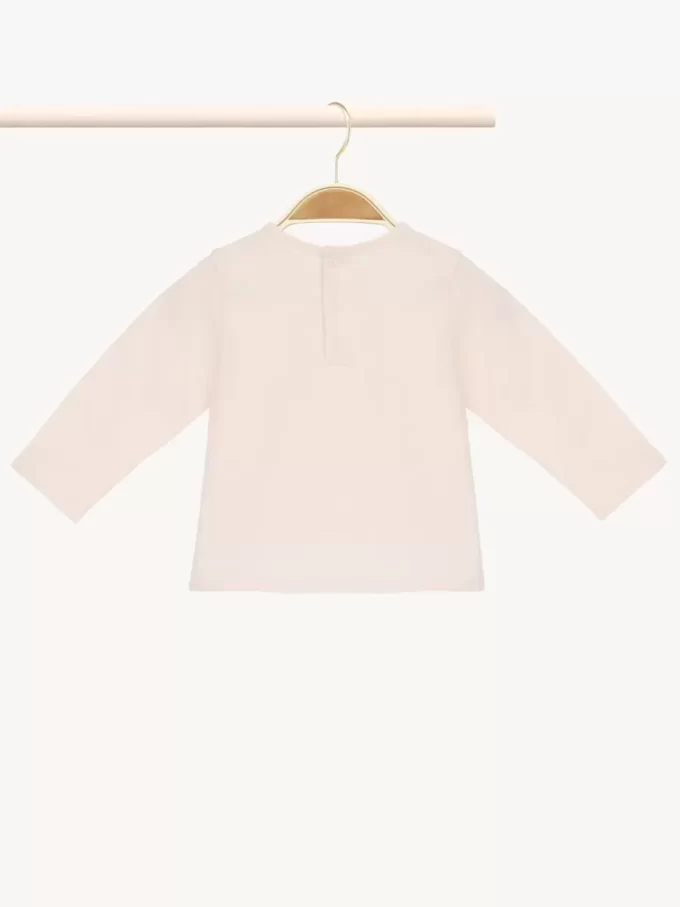 キッズ用長袖ロゴトップ