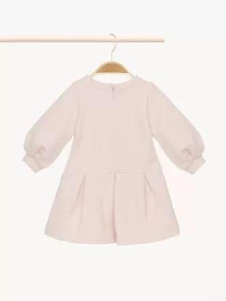 キッズ用長袖ロゴドレス