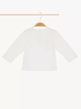 キッズ用長袖ロゴトップ