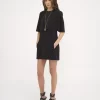 ビスコースクレープのショートケープドレス