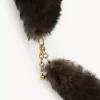 クロエのシアリング製チェーンテールスカーフ