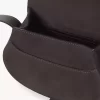 スエードレザーのスモール マーシー サドルバッグ