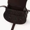 パイソン風レザーのスモール マーシー サドルバッグ