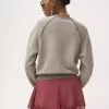 コットンフリースミックスのロゴセーター