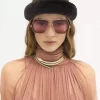 シルクムースリーヌのギャザーロングドレス シルクムースリーヌのギャザーロングドレス