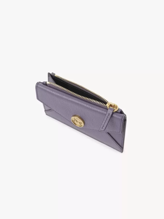 グレインレザーのカードスロット付き小型エンベロープ財布 グレインレザーのカードスロット付き小型エンベロープ財布