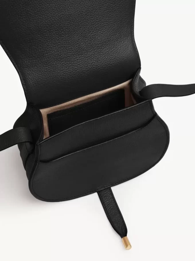 グレインレザーのスモール マーシー サドルバッグ