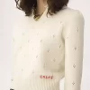 ウール＆カシミアニットのフィットセーター