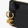 クロコ調レザーのアルファベットウォレット