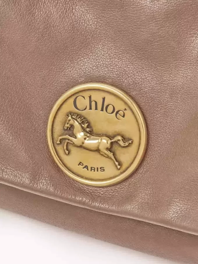 クロエ ヘリテージ ショルダーバッグ（グレインレザー）