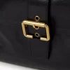 光沢のあるレザーの大型カメラバッグ 光沢のあるレザーの大型カメラバッグ