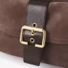 スエードレザーのカメラバッグ