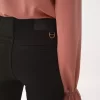 デニムのスリムジーンズ