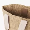 天然繊維を使用した大型のウッディバスケット