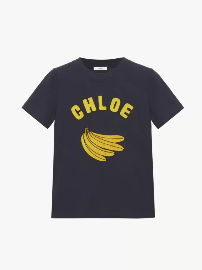 コットンジャージーのベビーフィットロゴTシャツ コットンジャージーのベビーフィットロゴTシャツ
