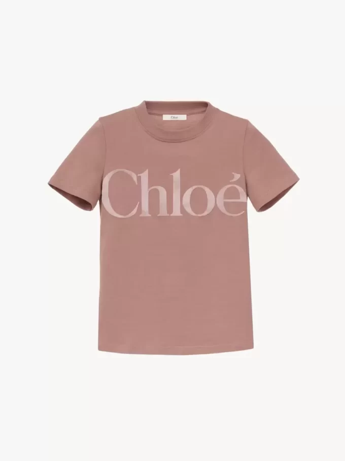 コットンジャージーのフィットTシャツ