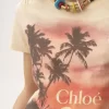 コットンジャージーのベビーフィットロゴTシャツ コットンジャージーのベビーフィットロゴTシャツ