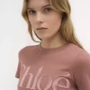 コットンジャージーのフィットTシャツ